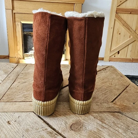 Vintage made in the USA winter boots Women's size 8 - Picture 6 of 15